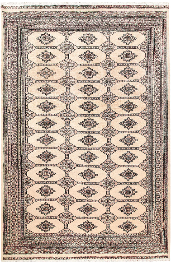 Antique White Jaldar 6' 1 x 9' 2 - No. 60211 - ALRUG Rug Store