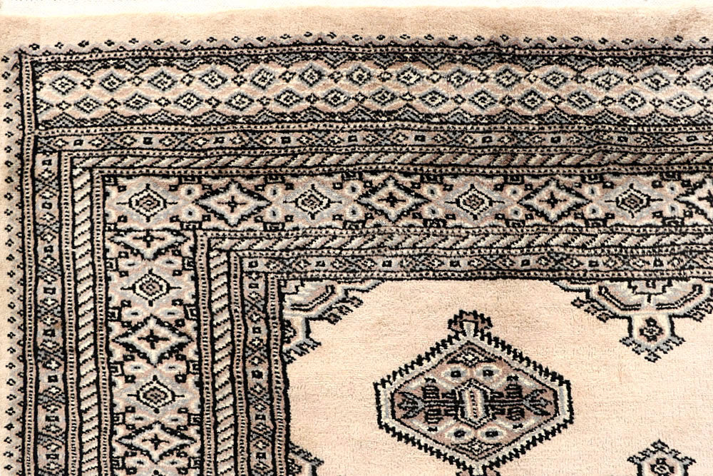 Bisque Bokhara 6' 9 x 8' 11 - No. 60213 - ALRUG Rug Store