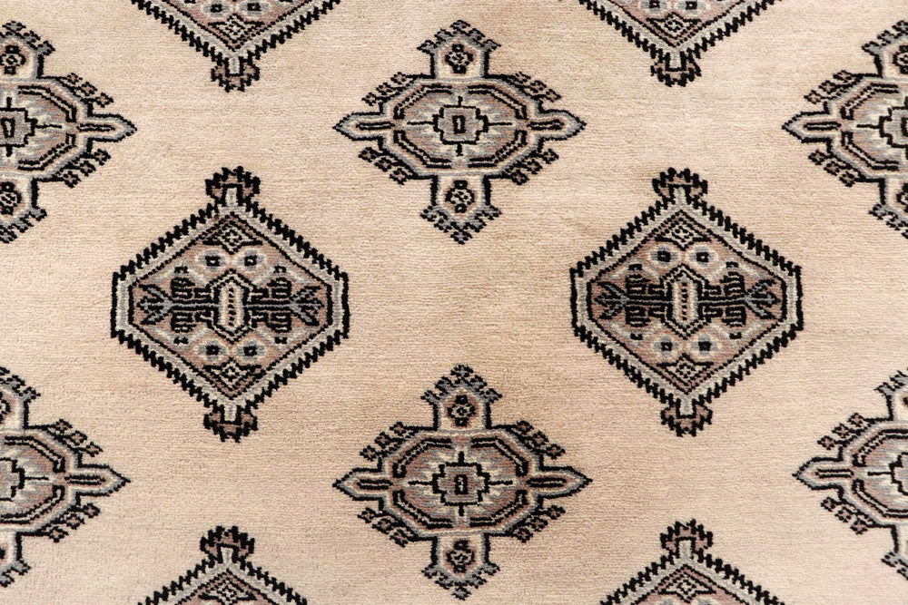 Bisque Bokhara 6' 9 x 8' 11 - No. 60213 - ALRUG Rug Store