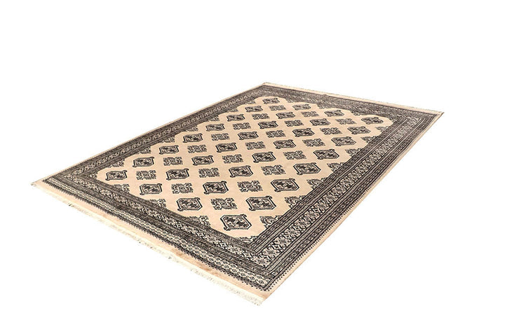 Bisque Bokhara 6' 9 x 8' 11 - No. 60213 - ALRUG Rug Store