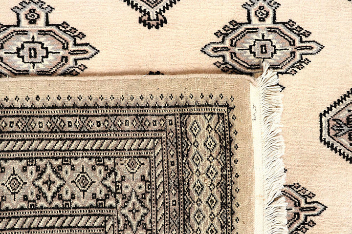 Bisque Bokhara 6' 9 x 8' 11 - No. 60213 - ALRUG Rug Store