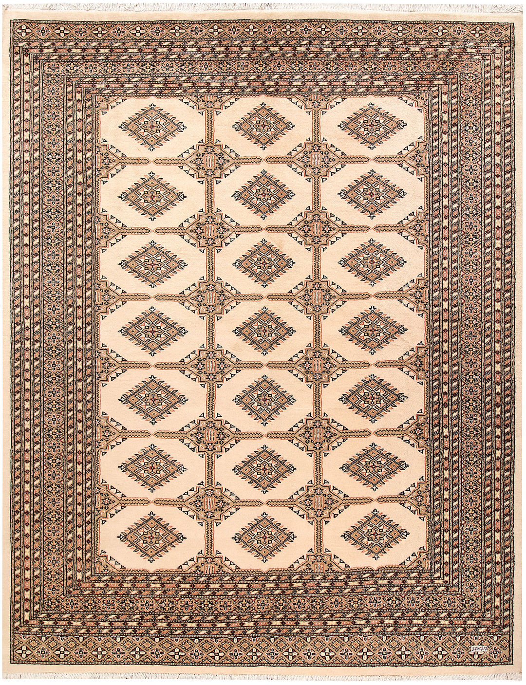 Bisque Jaldar 6' 11 x 8' 10 - No. 60214 - ALRUG Rug Store