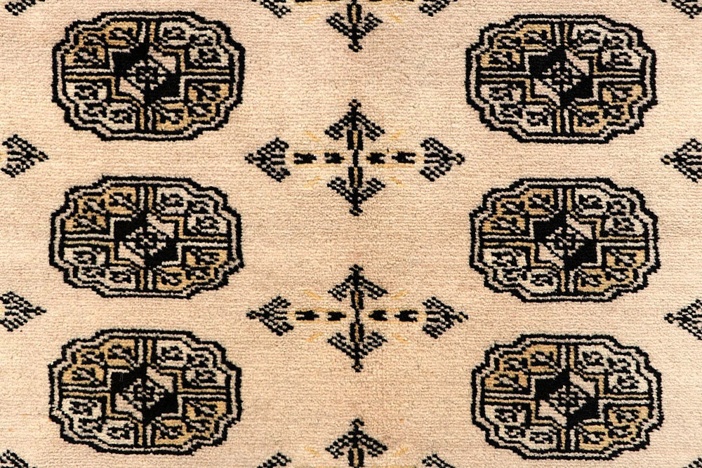 Bisque Bokhara 6' 2 x 9' 6 - No. 60219 - ALRUG Rug Store