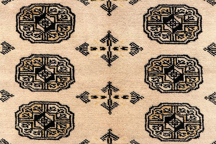 Bisque Bokhara 6' 2 x 9' 6 - No. 60219 - ALRUG Rug Store