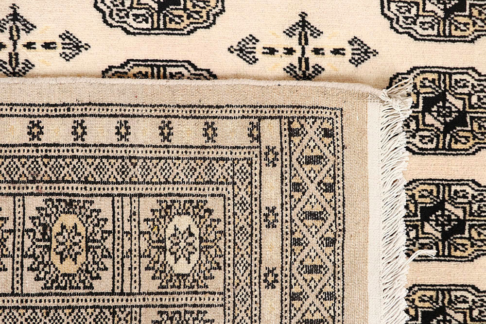 Bisque Bokhara 6' 2 x 9' 6 - No. 60219 - ALRUG Rug Store