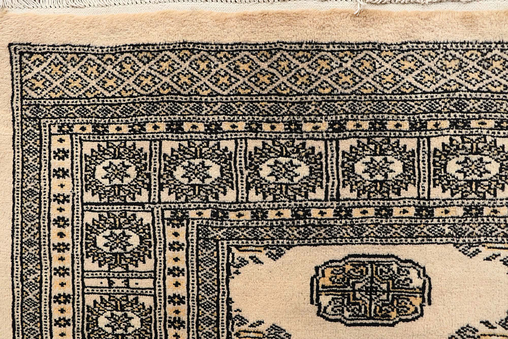 Bisque Bokhara 5' 11 x 8' 6 - No. 60220 - ALRUG Rug Store
