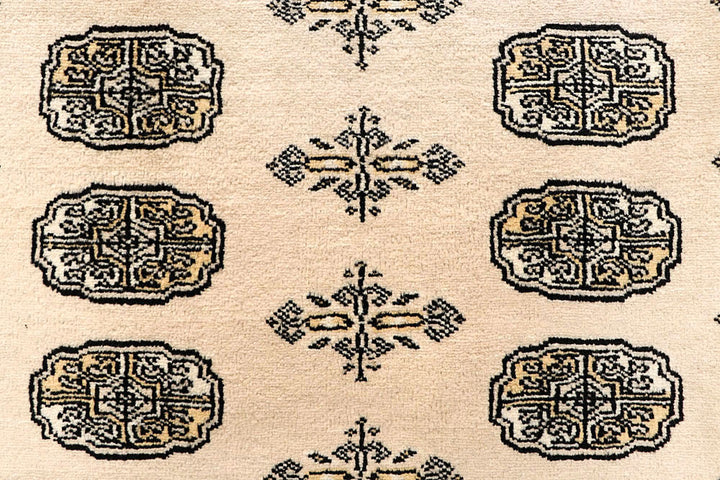 Bisque Bokhara 5' 11 x 8' 6 - No. 60220 - ALRUG Rug Store