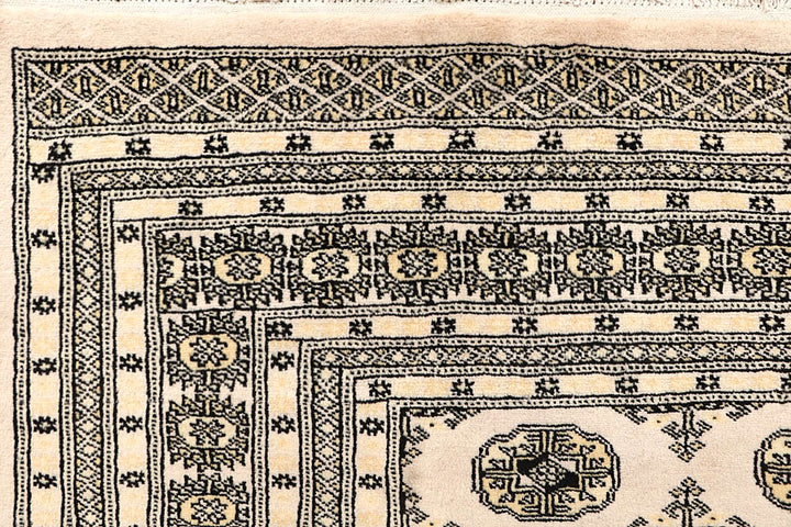 Bisque Bokhara 6' 2 x 8' 6 - No. 60221 - ALRUG Rug Store