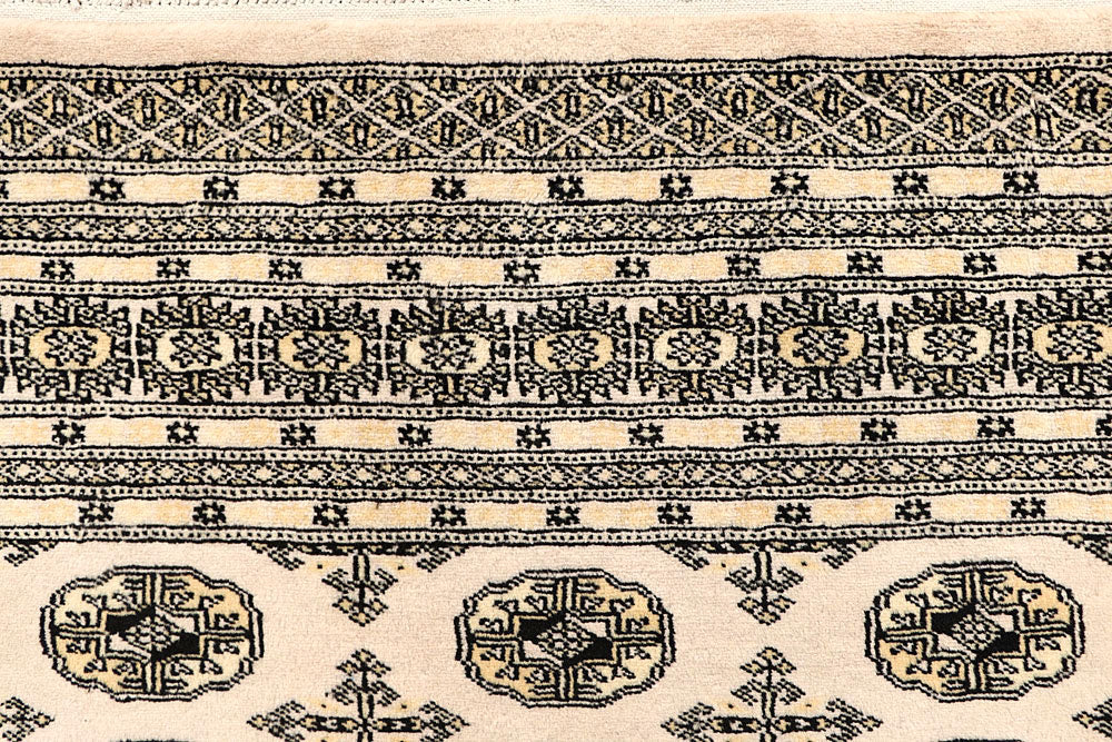 Bisque Bokhara 6' 2 x 8' 6 - No. 60221 - ALRUG Rug Store
