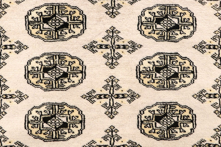 Bisque Bokhara 6' 2 x 8' 6 - No. 60221 - ALRUG Rug Store