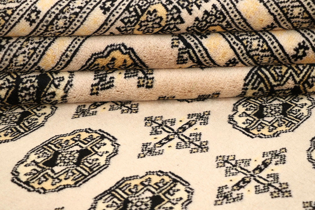 Bisque Bokhara 6'  2" x 8'  6" - No. QA96178