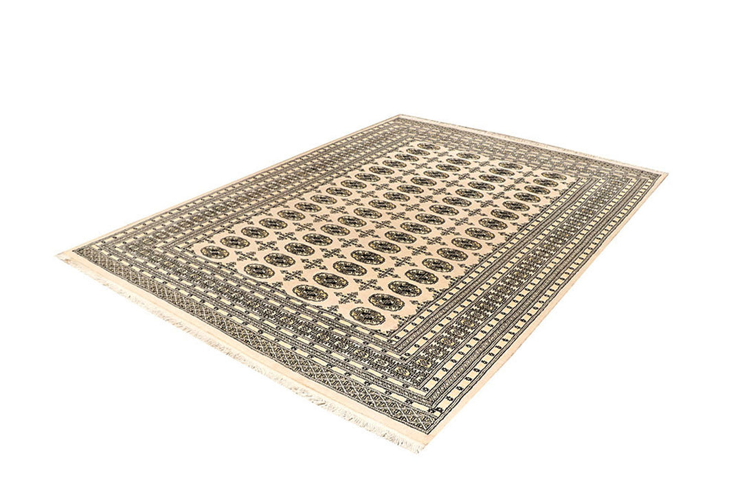 Bisque Bokhara 6'  2" x 8'  6" - No. QA96178