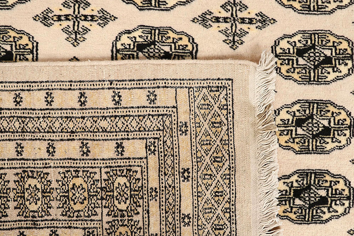 Bisque Bokhara 6' 2 x 8' 6 - No. 60221 - ALRUG Rug Store