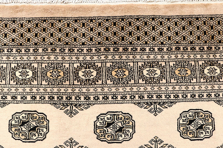 Bisque Bokhara 5' 11 x 9' 6 - No. 60222 - ALRUG Rug Store