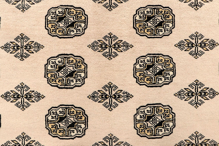Bisque Bokhara 5' 11 x 9' 6 - No. 60222 - ALRUG Rug Store