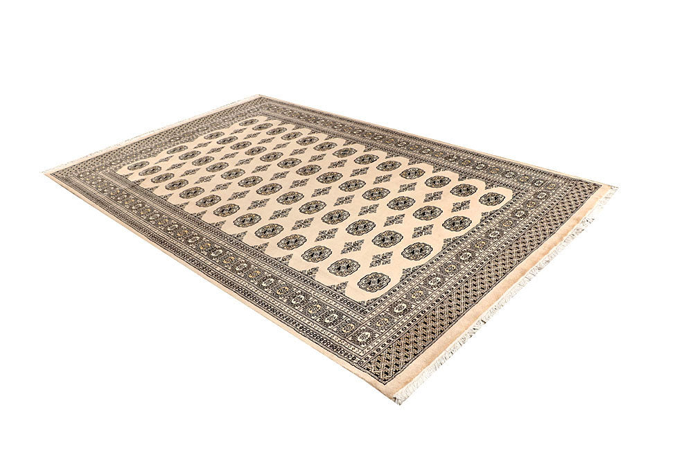 Bisque Bokhara 5' 11 x 9' 6 - No. 60222 - ALRUG Rug Store