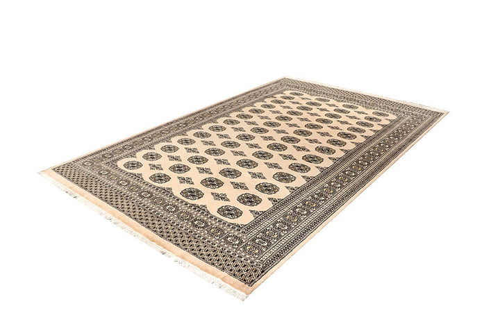 Bisque Bokhara 5' 11 x 9' 6 - No. 60222 - ALRUG Rug Store