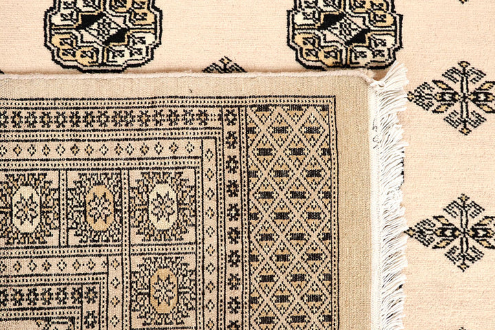 Bisque Bokhara 5' 11 x 9' 6 - No. 60222 - ALRUG Rug Store