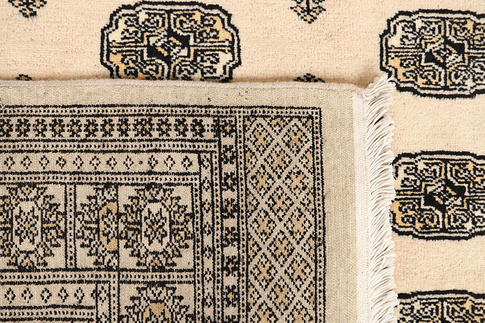 Bisque Bokhara 6' x 9' 1 - No. 60223 - ALRUG Rug Store