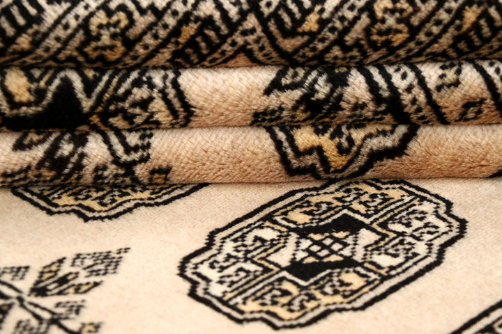 Bisque Bokhara 6' x 8' 11 - No. 60224 - ALRUG Rug Store