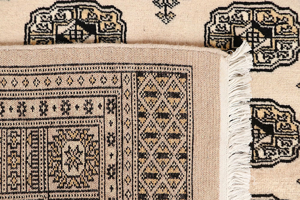 Bisque Bokhara 6' x 8' 11 - No. 60224 - ALRUG Rug Store