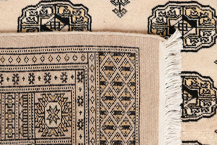 Bisque Bokhara 6' x 8' 11 - No. 60224 - ALRUG Rug Store