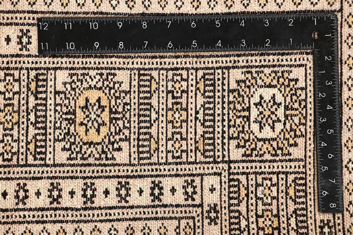 Bisque Bokhara 6' x 8' 11 - No. 60224 - ALRUG Rug Store