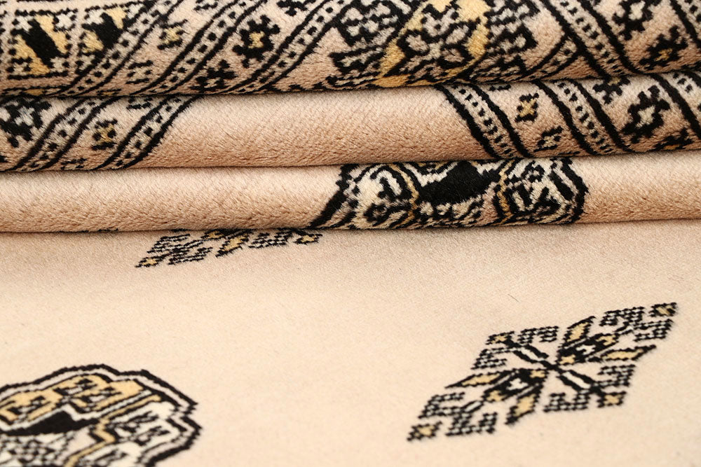 Bisque Bokhara 6' x 8' - No. 60225 - ALRUG Rug Store