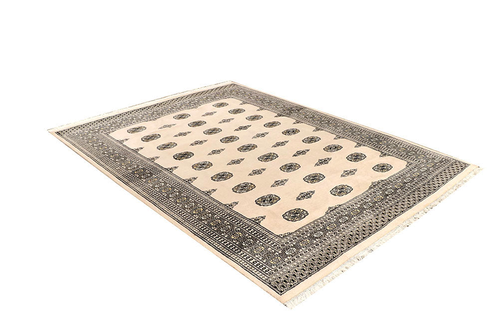 Bisque Bokhara 6' x 8' - No. 60225 - ALRUG Rug Store