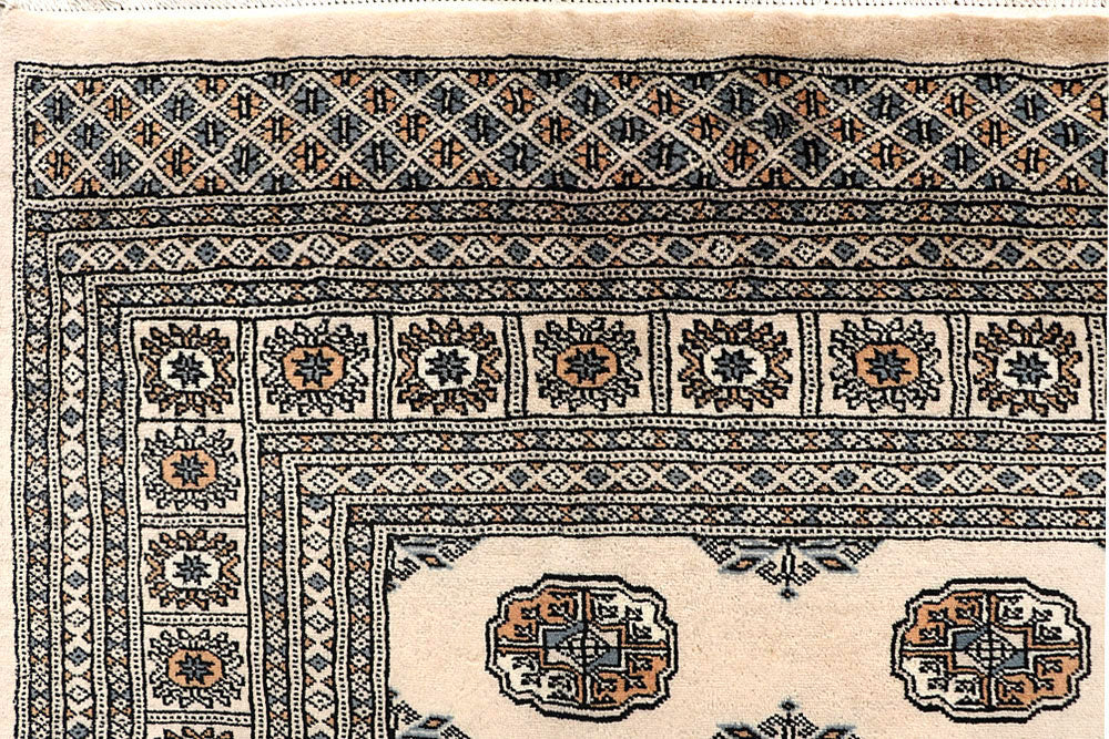 Bisque Bokhara 6' x 9' 1 - No. 60226 - ALRUG Rug Store