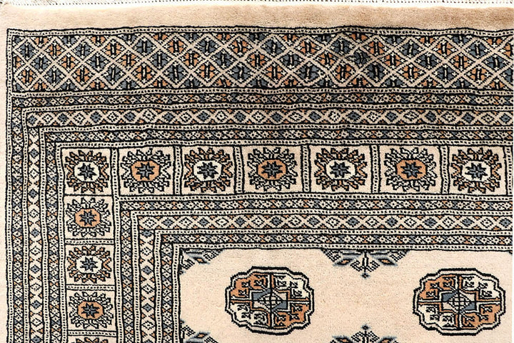 Bisque Bokhara 6' x 9' 1 - No. 60226 - ALRUG Rug Store