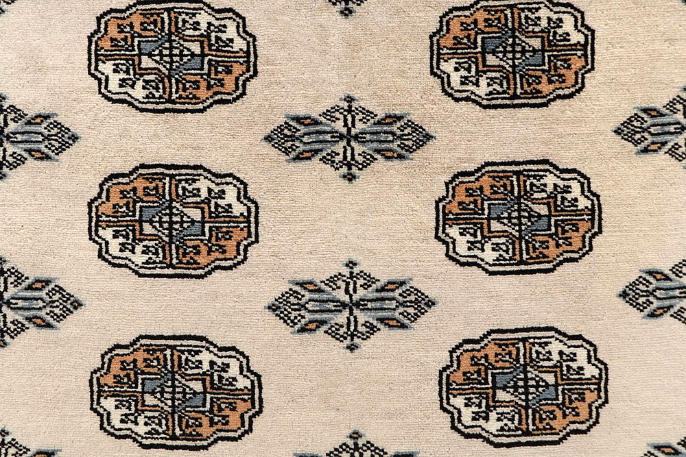 Bisque Bokhara 6' x 9' 1 - No. 60226 - ALRUG Rug Store