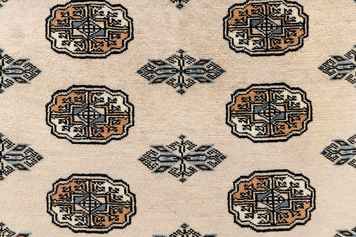 Bisque Bokhara 6' x 9' 1 - No. 60226 - ALRUG Rug Store