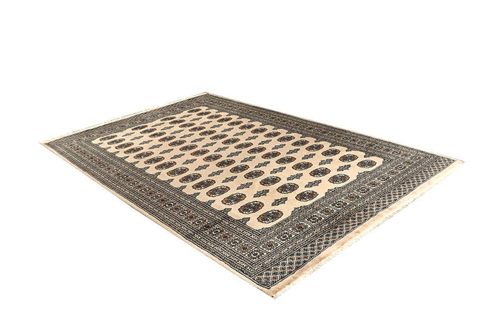 Bisque Bokhara 6' x 9' 1 - No. 60226 - ALRUG Rug Store