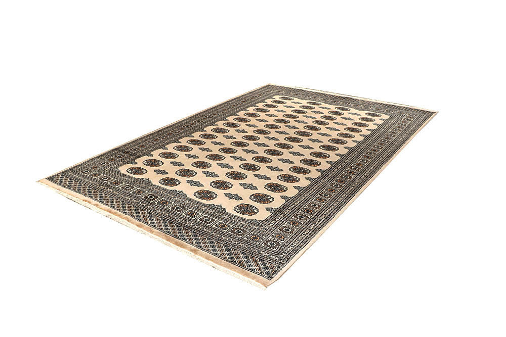 Bisque Bokhara 6' x 9' 1 - No. 60226 - ALRUG Rug Store