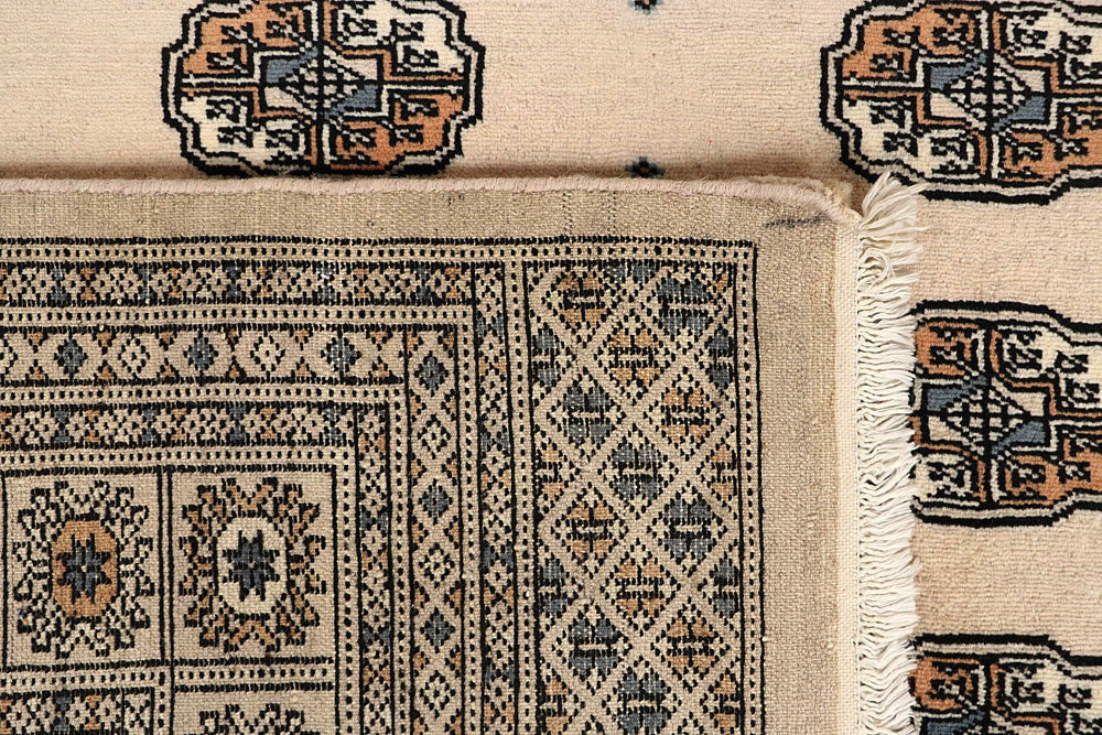 Bisque Bokhara 6' x 9' 1 - No. 60226 - ALRUG Rug Store