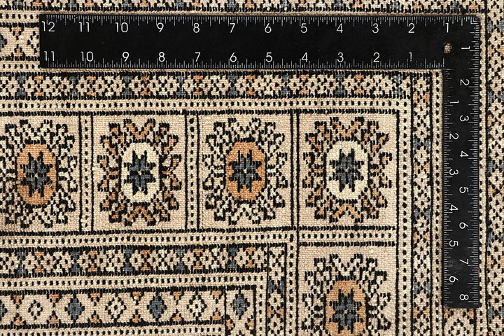 Bisque Bokhara 6' x 9' 1 - No. 60226 - ALRUG Rug Store