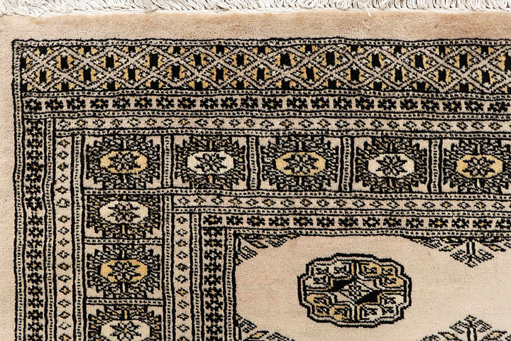 Bisque Bokhara 5' 11 x 8' 5 - No. 60227 - ALRUG Rug Store