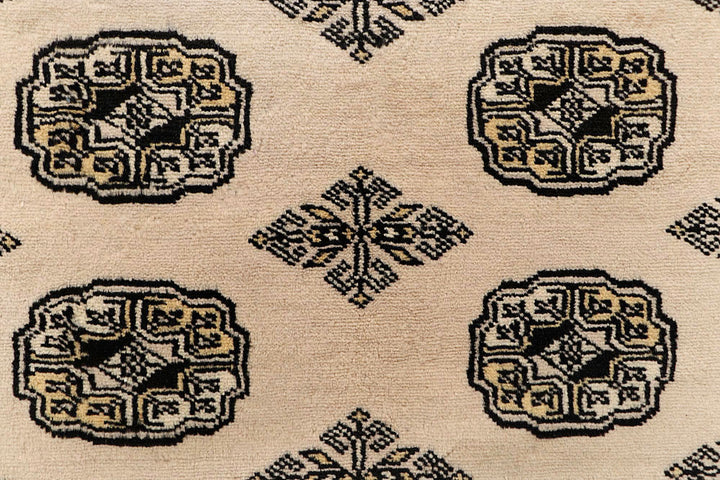 Bisque Bokhara 5' 11 x 8' 5 - No. 60227 - ALRUG Rug Store