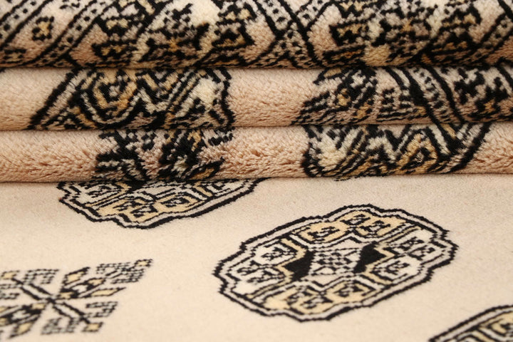 Bisque Bokhara 5' 11 x 8' 5 - No. 60227 - ALRUG Rug Store