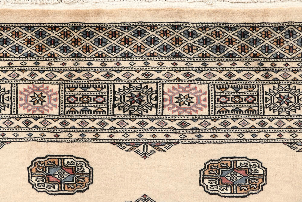 Bisque Bokhara 6' x 9' 5 - No. 60228 - ALRUG Rug Store