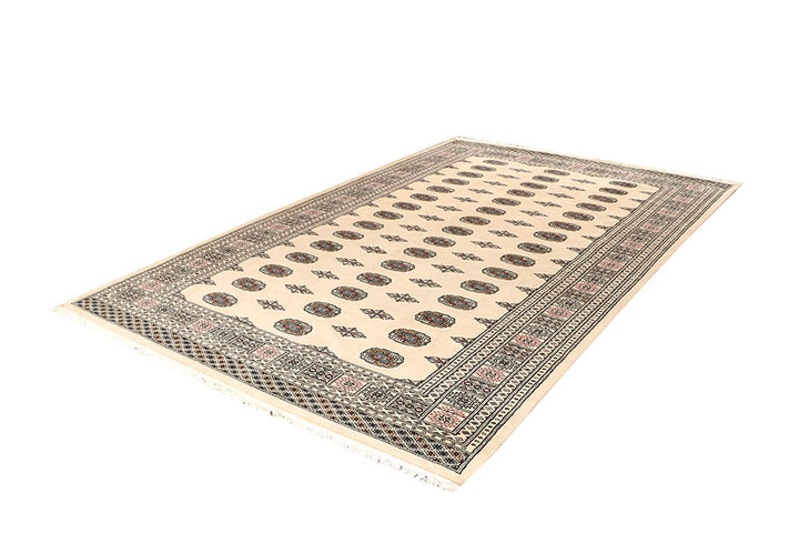 Bisque Bokhara 6' x 9' 5 - No. 60228 - ALRUG Rug Store