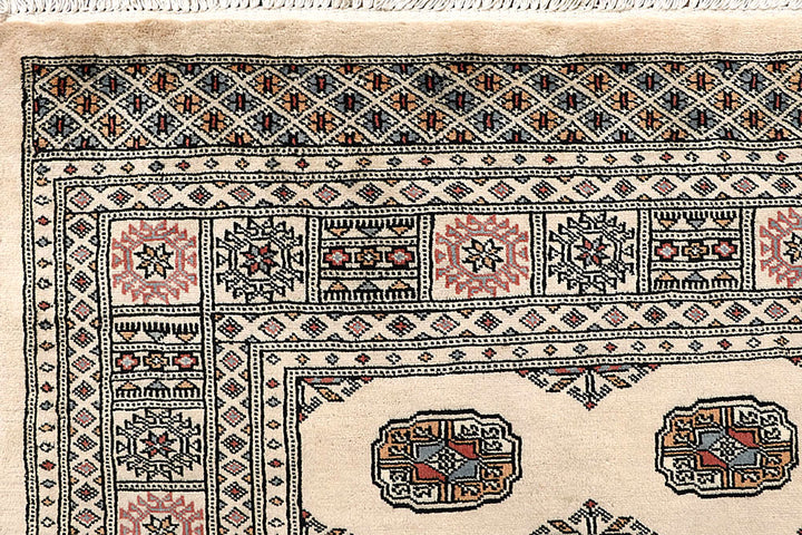 Bisque Bokhara 6' x 9' 2 - No. 60229 - ALRUG Rug Store