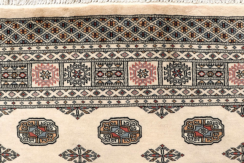 Bisque Bokhara 6' x 9' 2 - No. 60229 - ALRUG Rug Store