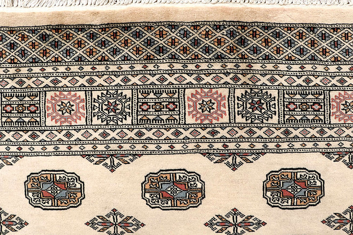 Bisque Bokhara 6' x 9' 2 - No. 60229 - ALRUG Rug Store