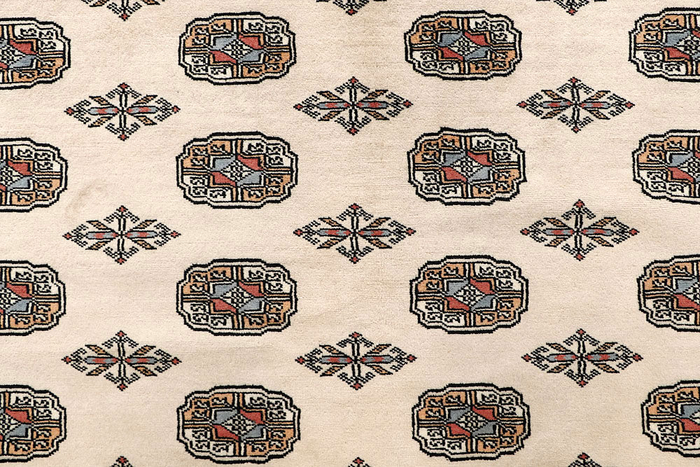 Bisque Bokhara 6' x 9' 2 - No. 60229 - ALRUG Rug Store