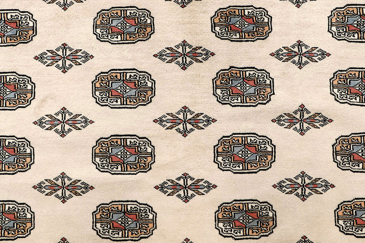 Bisque Bokhara 6' x 9' 2 - No. 60229 - ALRUG Rug Store