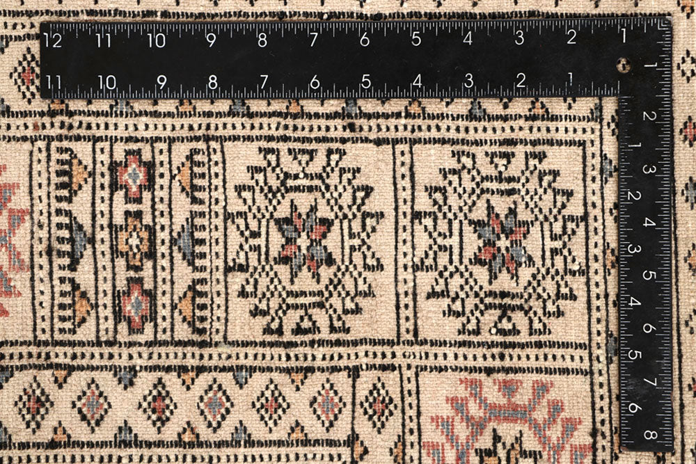 Bisque Bokhara 6' x 9' 2 - No. 60229 - ALRUG Rug Store