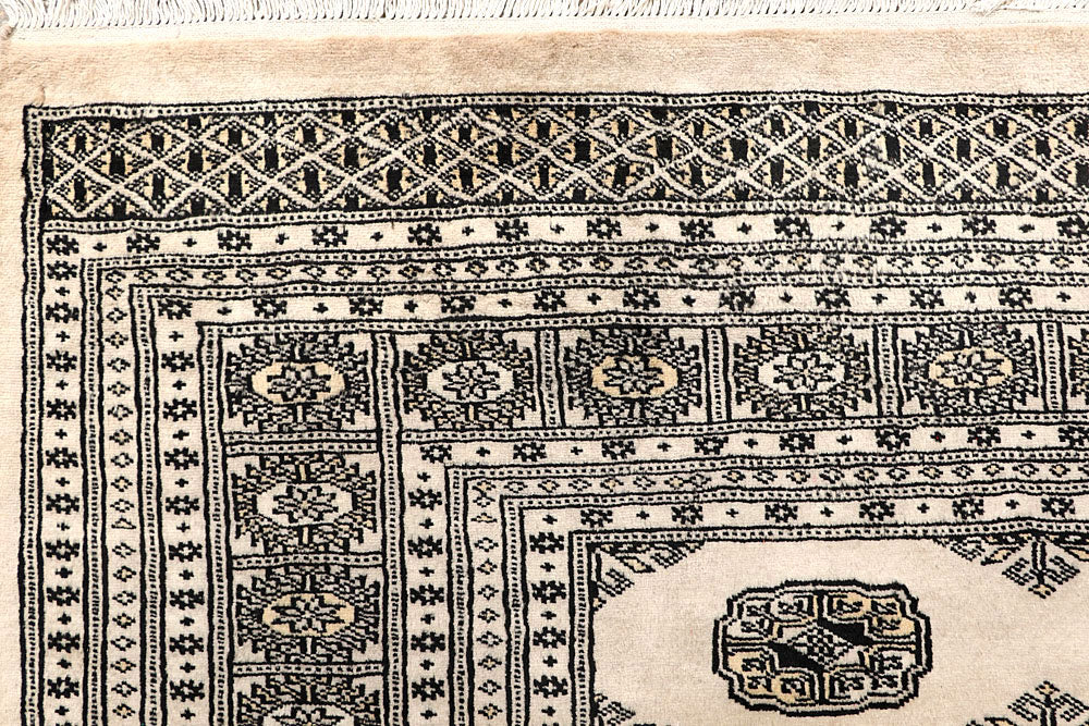 Bisque Bokhara 6' 1 x 8' 11 - No. 60230 - ALRUG Rug Store