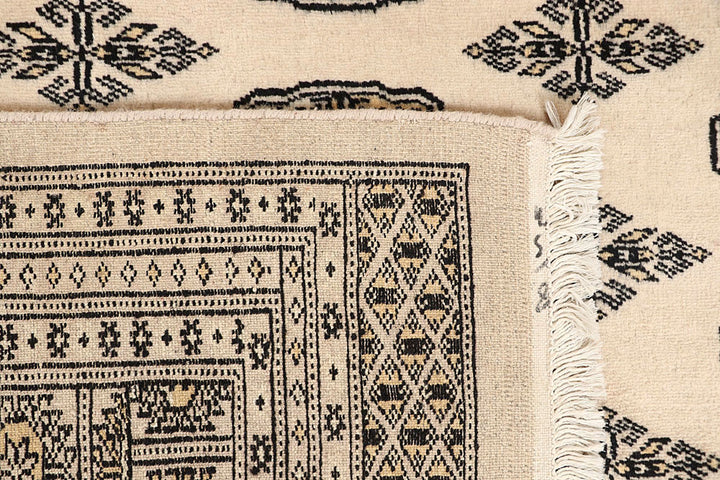 Bisque Bokhara 6' 1 x 8' 11 - No. 60230 - ALRUG Rug Store